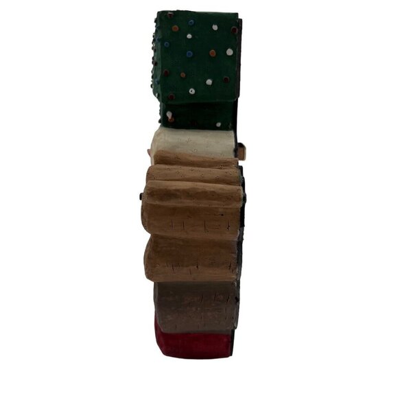 Santa w Toy Bag Wall Decor Lights Up Raggedy Ann Present Tree Snowman Teddy Star - Picture 6 of 12